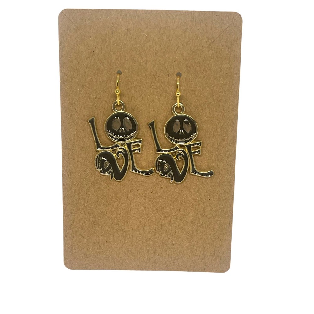 Love Earrings - Nightmare Before Christmas - Hypoallergenic